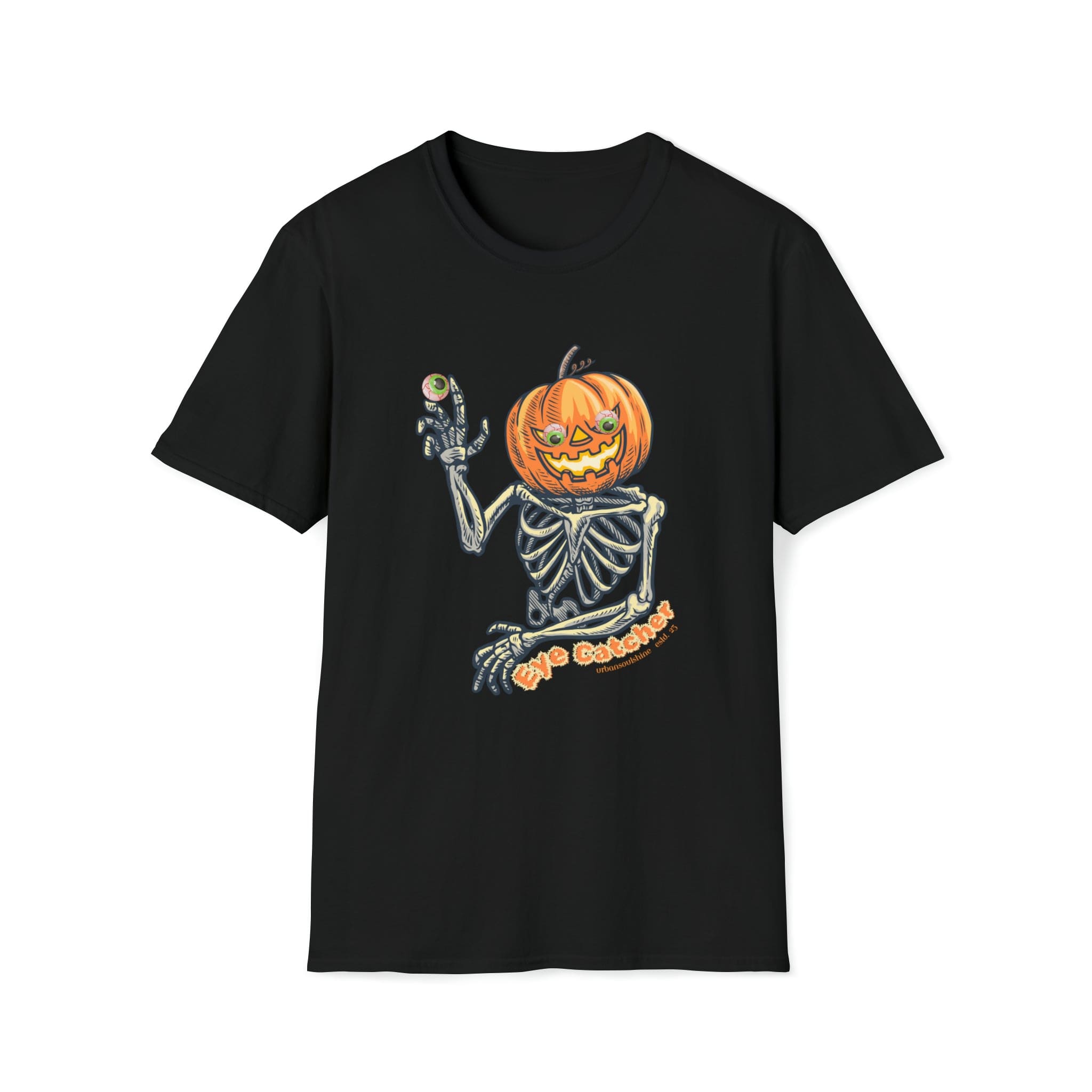  S Eye Catcher Halloween Softstyle Tee (unisex)