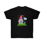 Urban SoulShine & co T-Shirt Black / S FREE the GNOMES Rockin' in the USA Unisex Tee