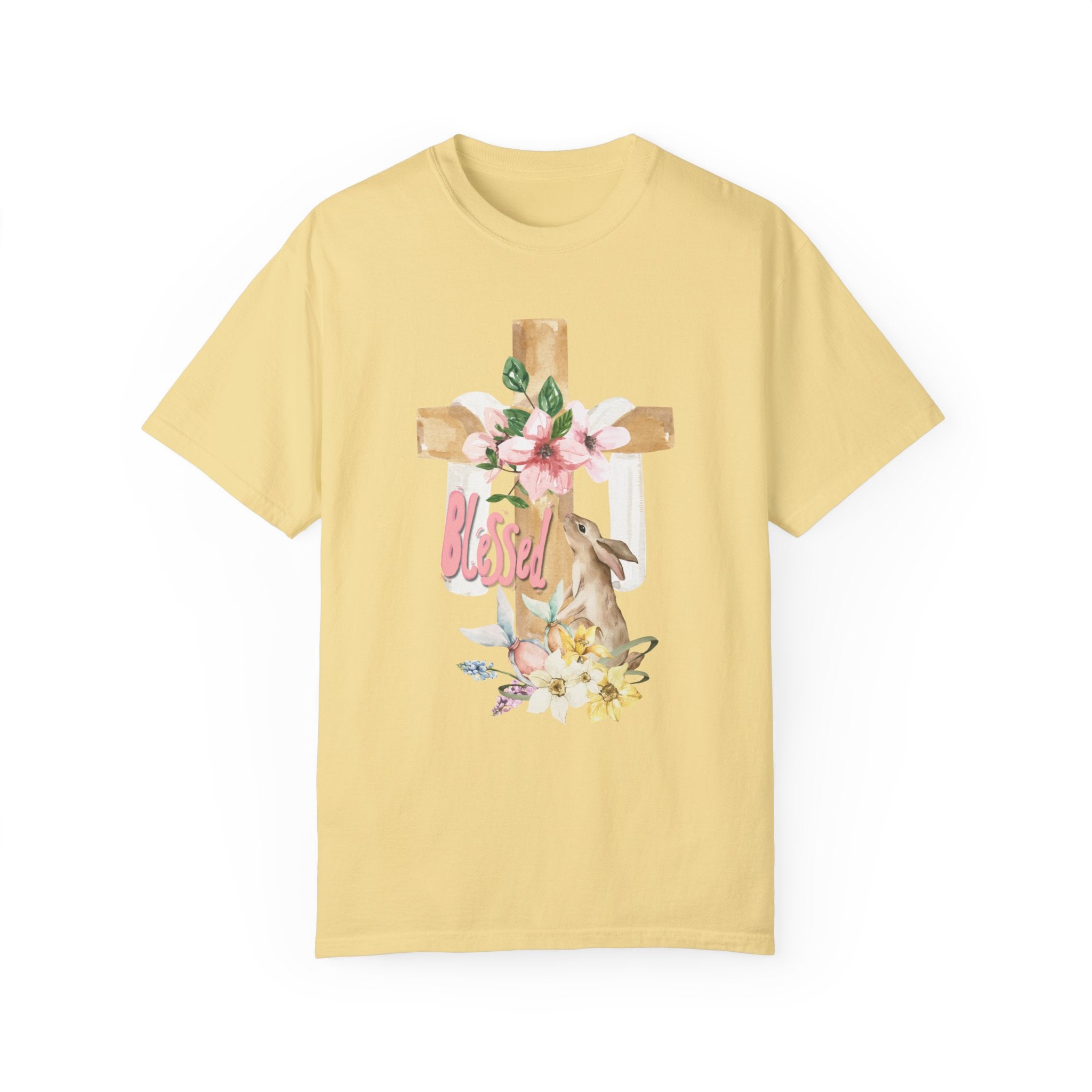 Blessed Easter Comfort Colors Tee