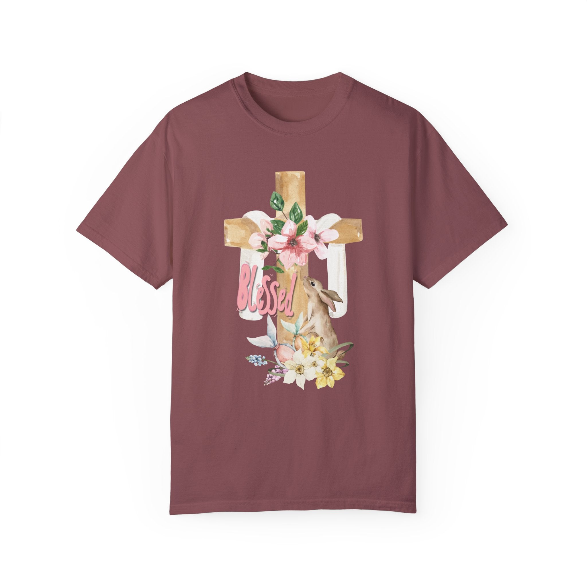 Blessed Easter Comfort Colors Tee