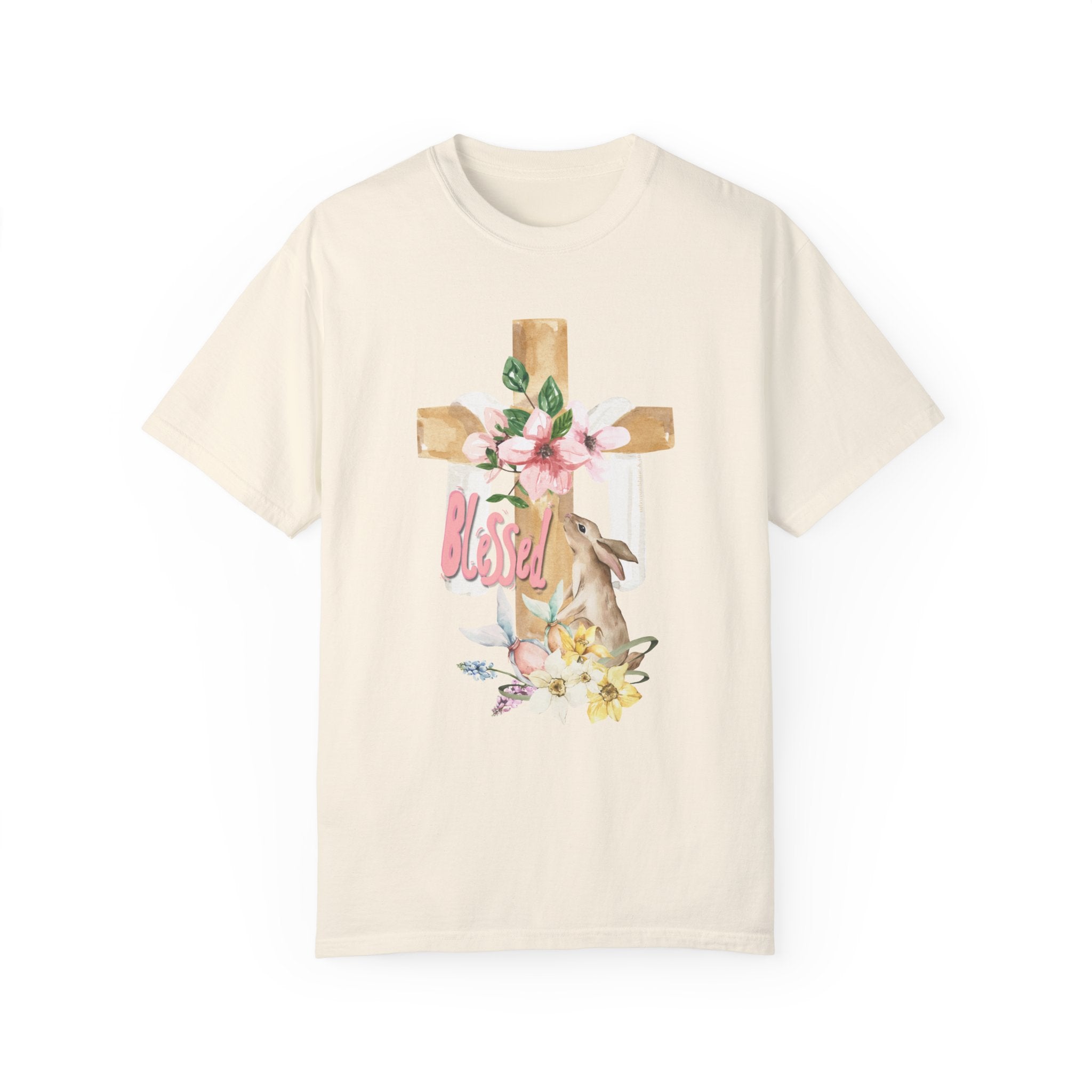Blessed Easter Comfort Colors Tee