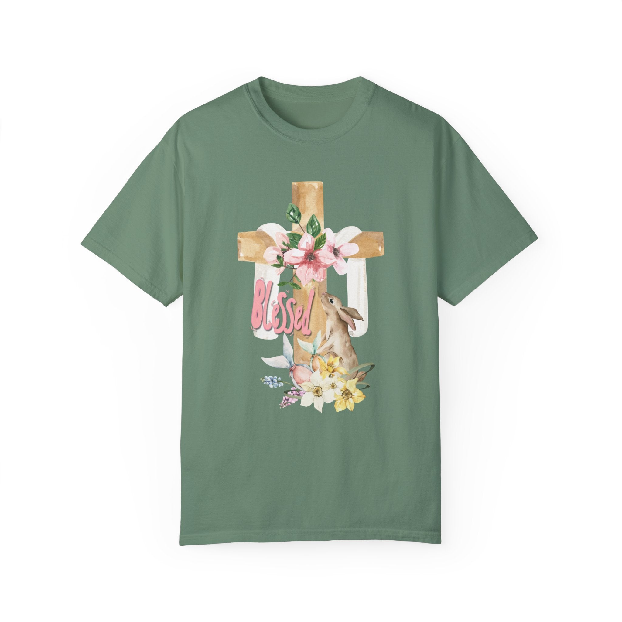 Blessed Easter Comfort Colors Tee