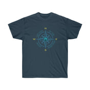 Urban SoulShine & co T-Shirt Blue Dusk / S Get Lost Compass Tee (unisex)