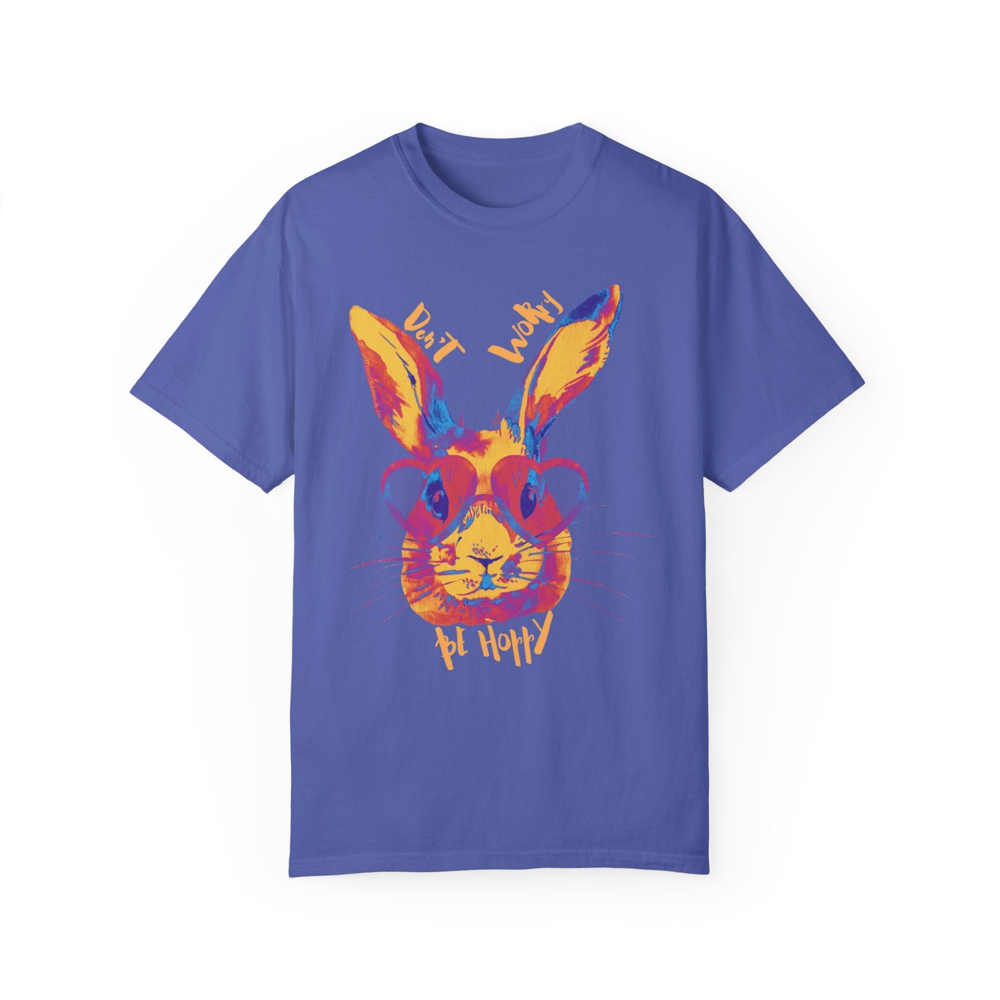 Don't Worry Be Hoppy Comfort Colors Tee (Unisex)