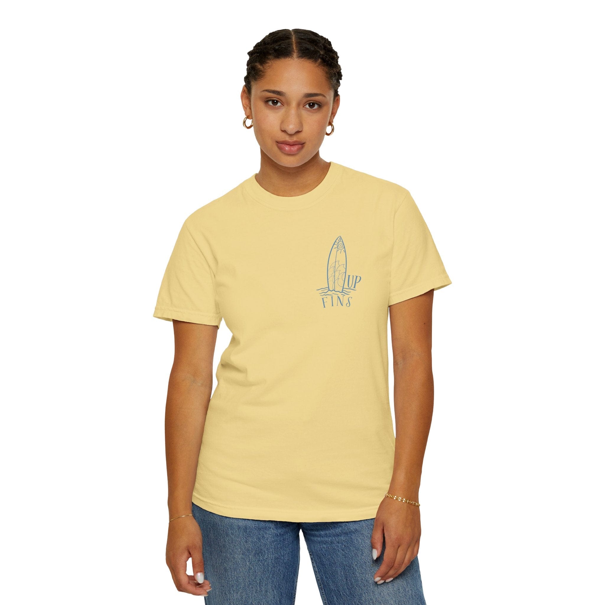 FINS UP: SEAS THE DAY Comfort Colors Tee (Unisex)