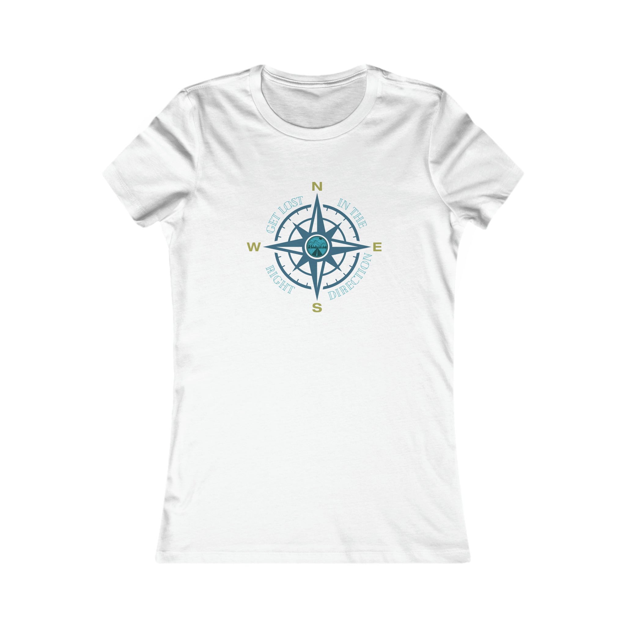 Urban SoulShine & co T-Shirt Get Lost Women's Cut Tee