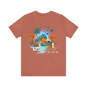 Urban SoulShine & co T-Shirt Heather Clay / XS ALOHA Vibes Tee (unisex)