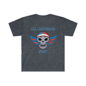 Urban SoulShine & co T-Shirt Heather Navy / S All American Grit Soft Tee (unisex)