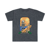 Urban SoulShine & co T-Shirt Heather Navy / S Soul Surfing Skeleton Tee