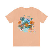 Urban SoulShine & co T-Shirt Heather Peach / XS ALOHA Vibes Tee (unisex)