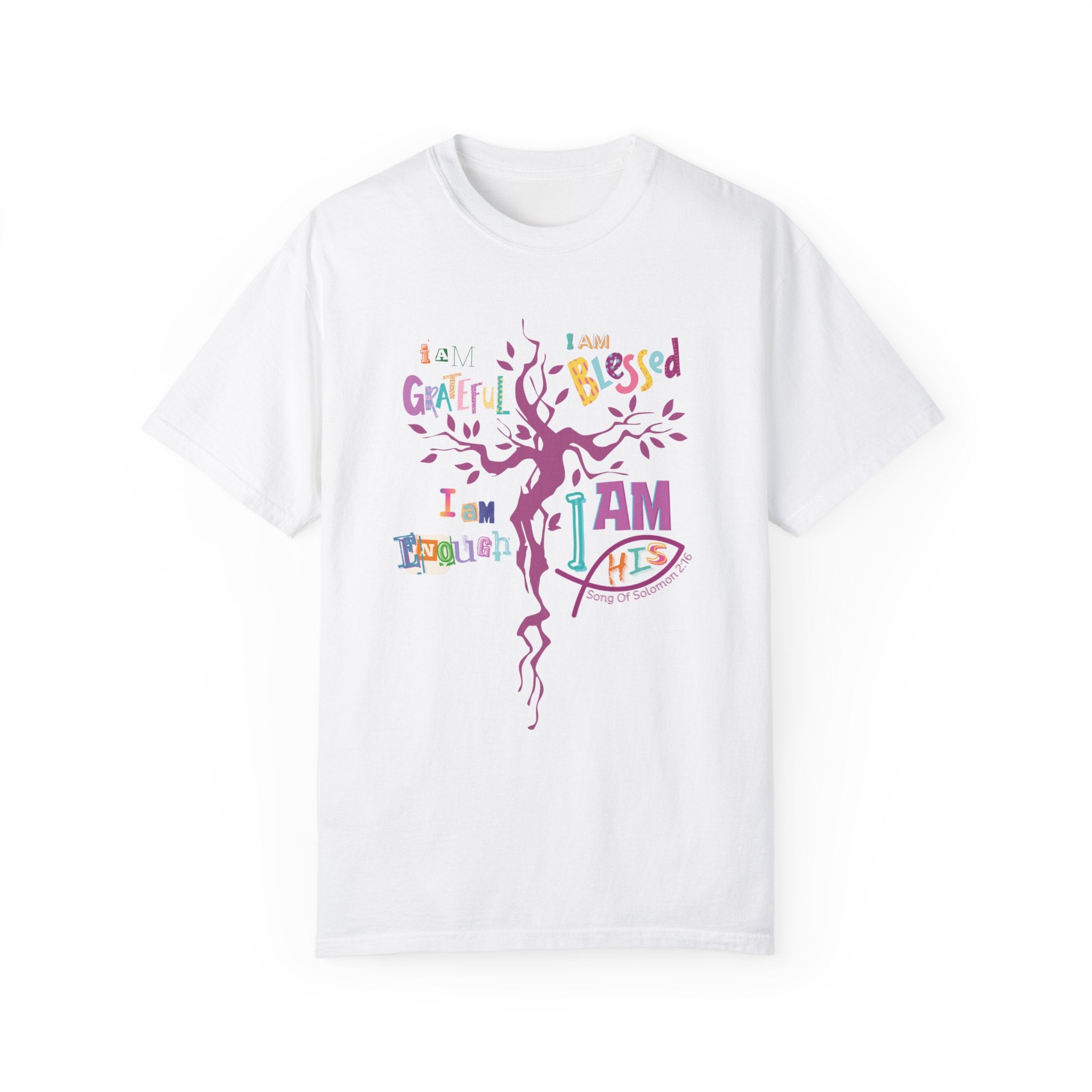 I AM HIS Song Of Solomon 2:16 Comfort Colors Tee