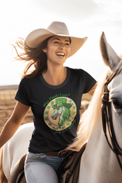 Urban SoulShine & co T-Shirt I've Got Charm Lucky Horse Women's Tee