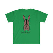 Urban SoulShine & co T-Shirt Irish Green / S Happy Donkey Soft Tee (unisex)