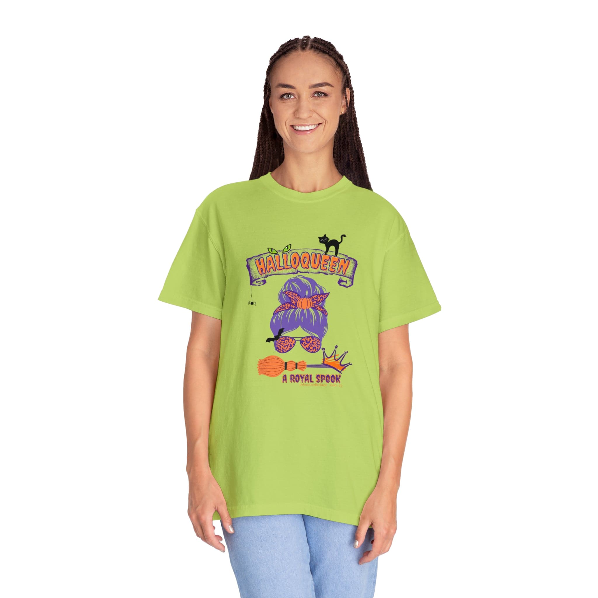 Urban SoulShine & co T-Shirt Kiwi / S HalloQueen: A Royal Spook Halloween Tee