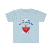 Urban SoulShine & co T-Shirt Light Blue / S GET LIT USA Tee (unisex)