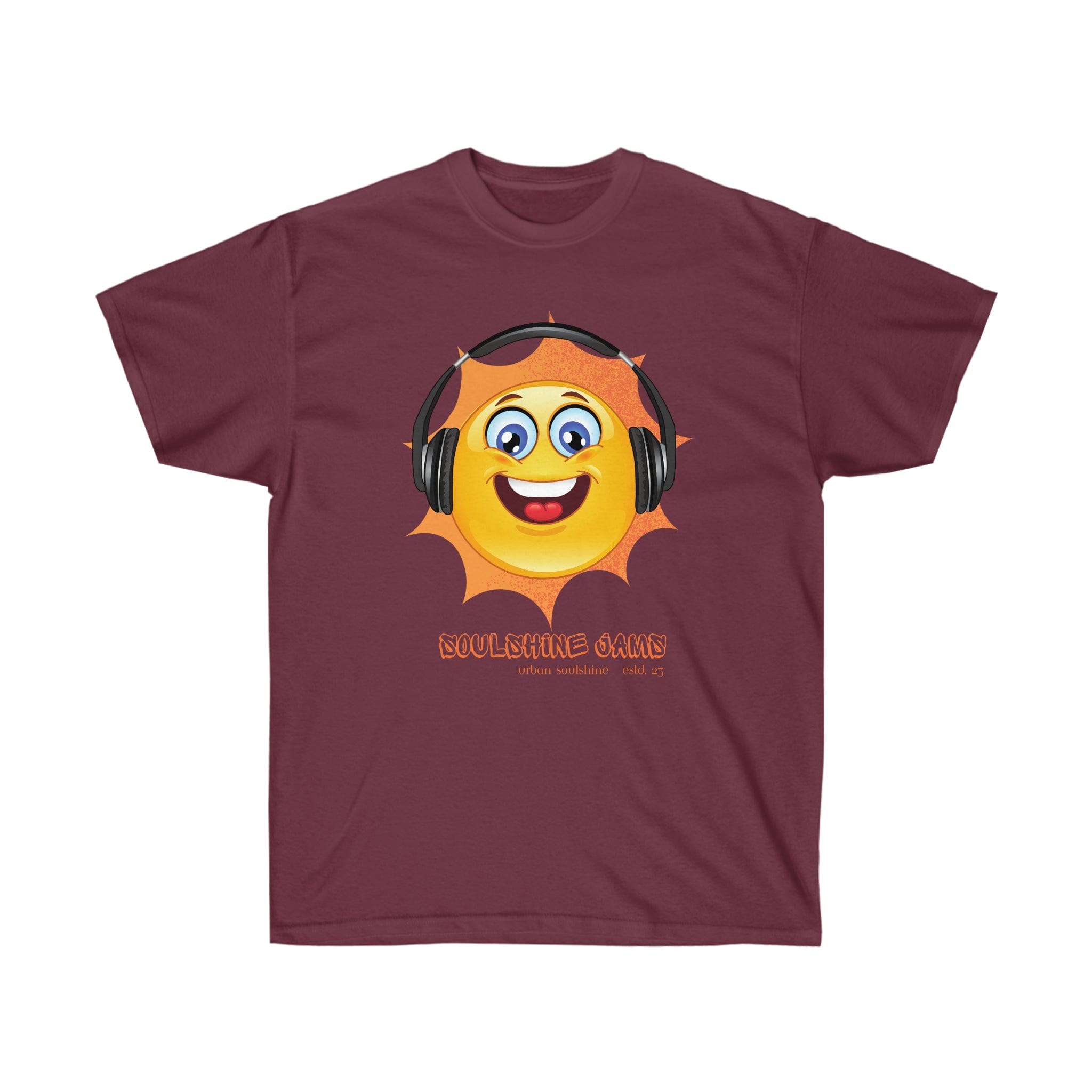 Urban SoulShine & co T-Shirt Maroon / S SoulShine Jams Tee (unisex)