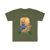 Urban SoulShine & co T-Shirt Military Green / S Soul Surfing Skeleton Tee