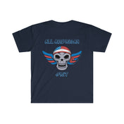 Urban SoulShine & co T-Shirt Navy / S All American Grit Soft Tee (unisex)