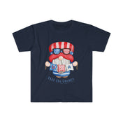 Urban SoulShine & co T-Shirt Navy / S FREE the GNOMES USA Soft Tee (unisex)