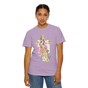 Blessed Easter Comfort Colors Tee Orchid