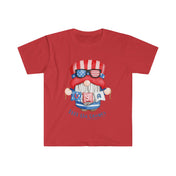 Urban SoulShine & co T-Shirt Red / S FREE the GNOMES USA Soft Tee (unisex)