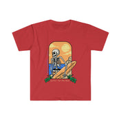 Urban SoulShine & co T-Shirt Red / S Soul Surfing Skeleton Tee