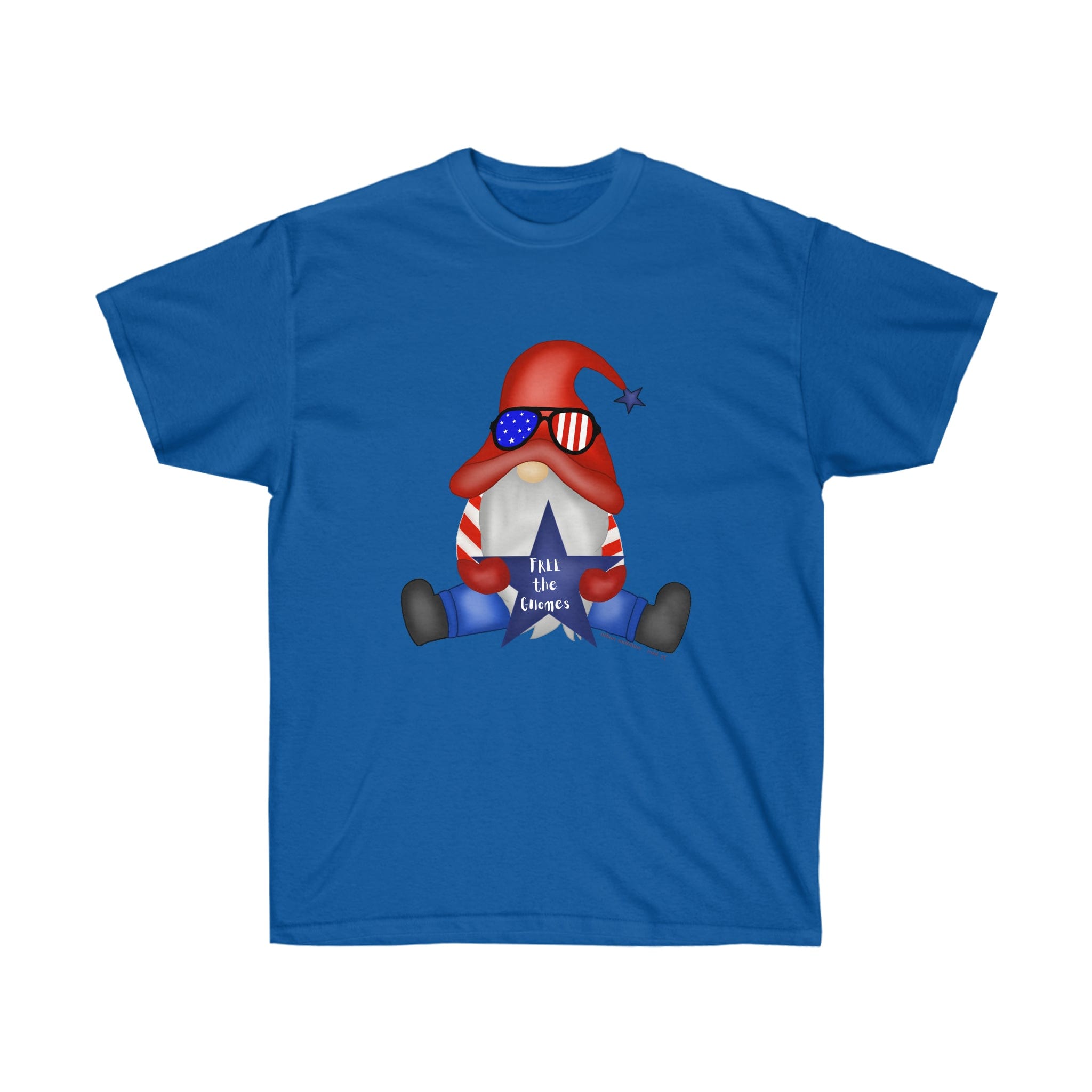 Urban SoulShine & co T-Shirt Royal / S FREE the GNOMES Star Unisex Tee