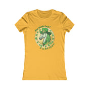 Urban SoulShine & co T-Shirt S / Gold I've Got Charm Lucky Horse Women's Tee