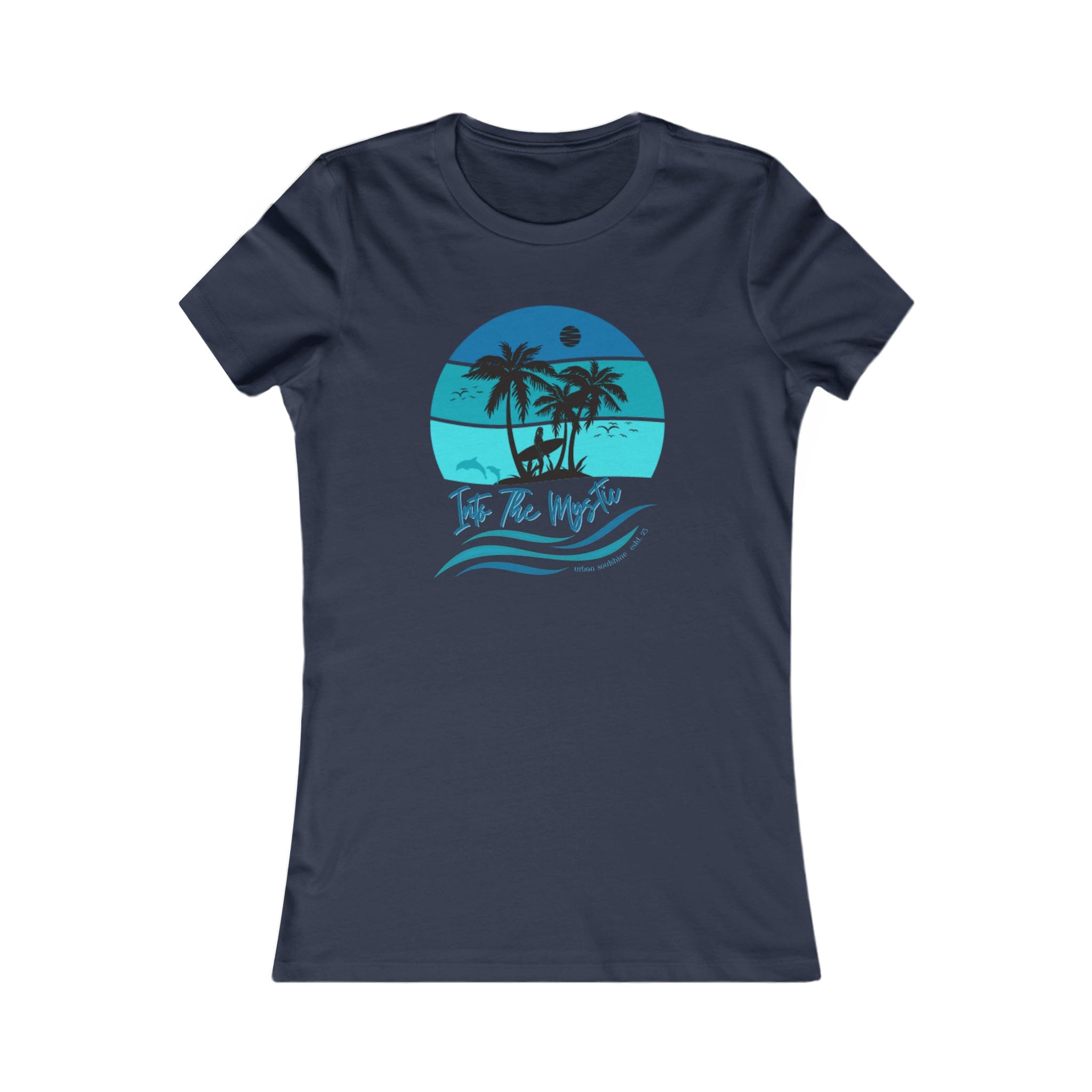 Urban SoulShine & co T-Shirt S / Navy Into the Mystic Women's Tee