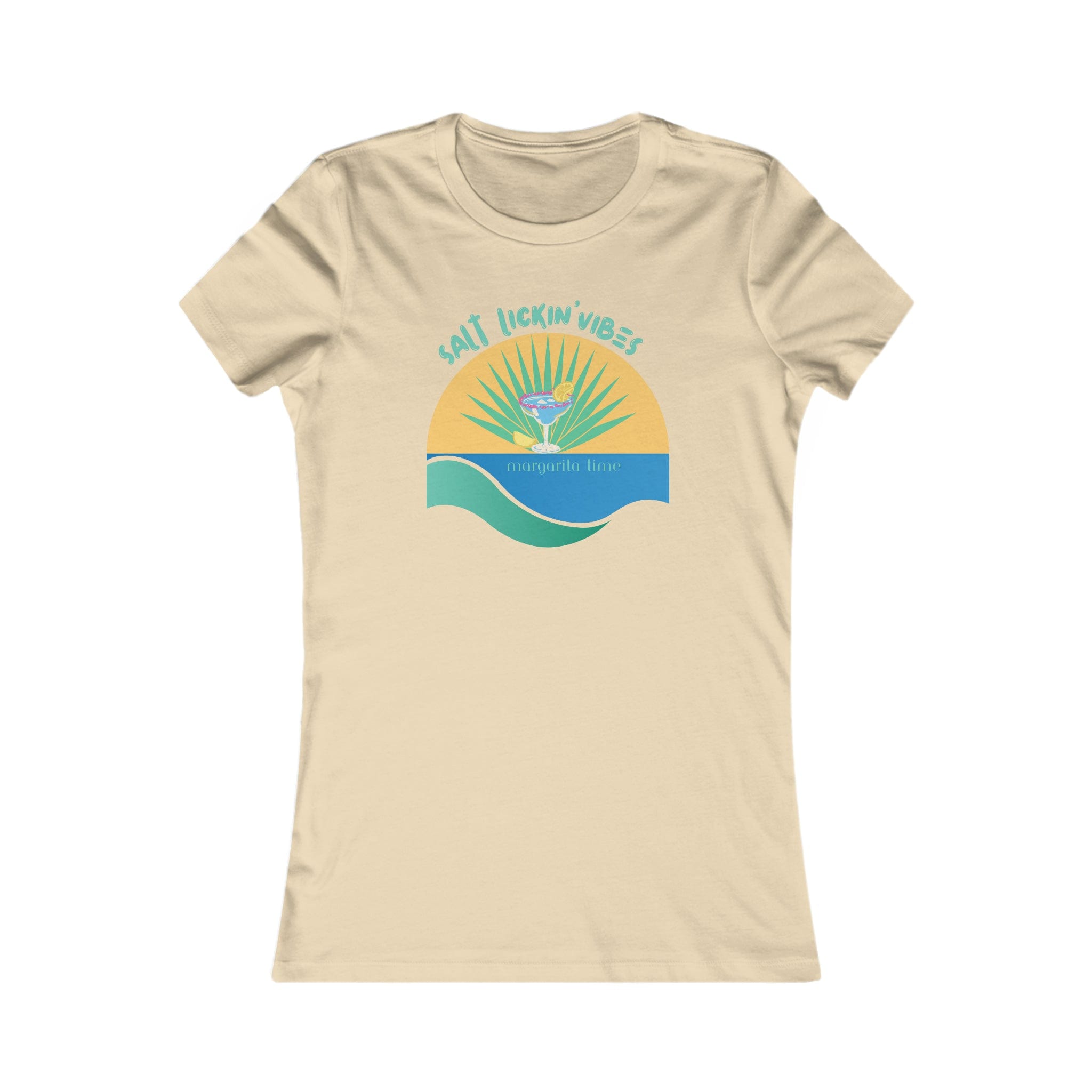 Urban SoulShine & co T-Shirt S / Soft Cream Salt Lickin' Vibes Tee (Women's)