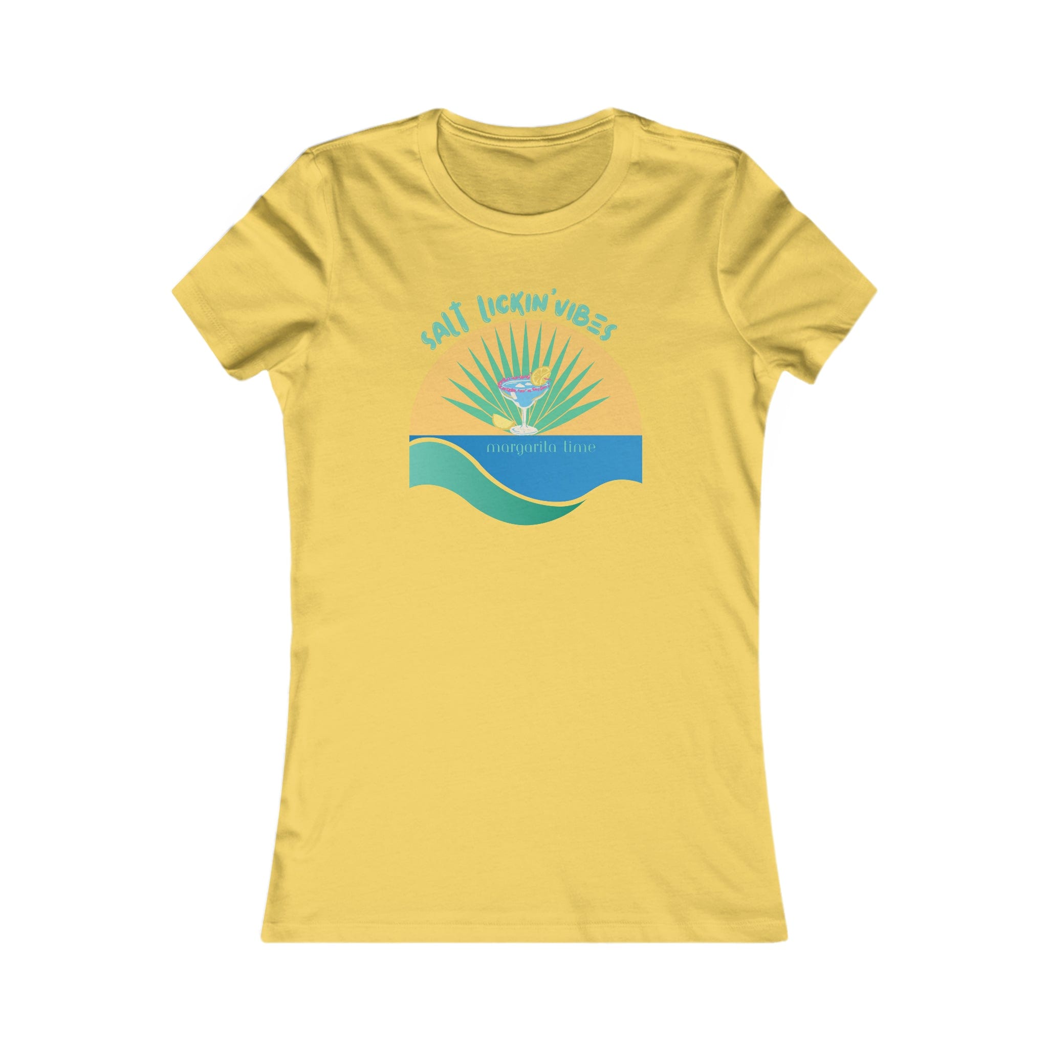 Urban SoulShine & co T-Shirt S / Yellow Salt Lickin' Vibes Tee (Women's)