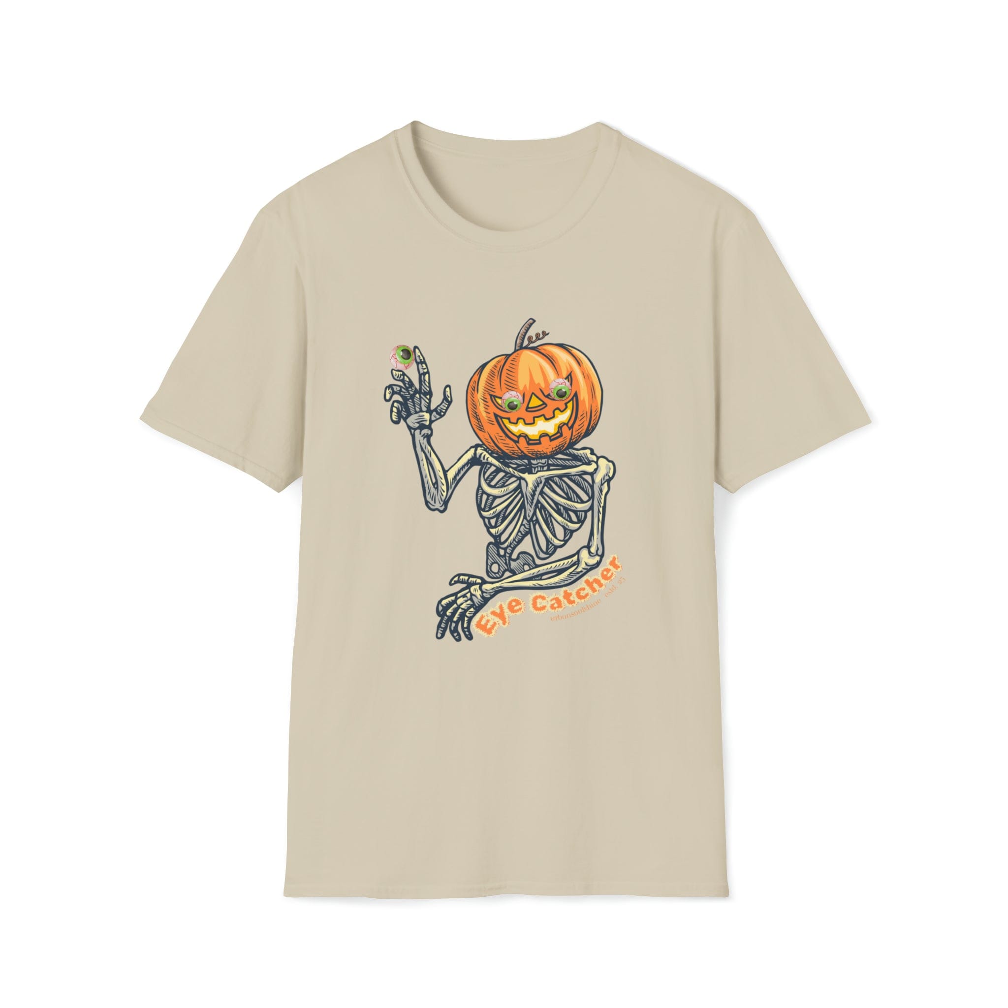 Urban SoulShine & co T-Shirt Sand / S Eye Catcher Halloween Softstyle Tee (unisex)