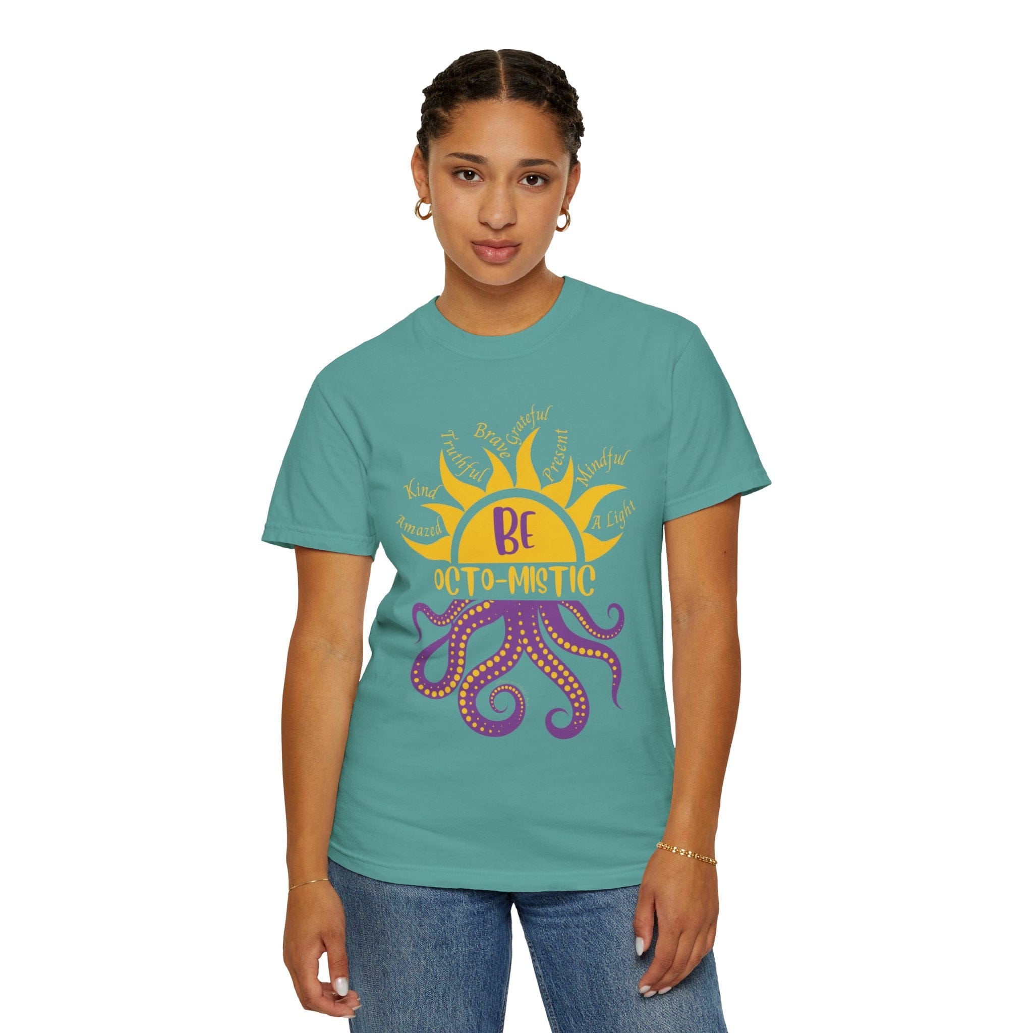 Urban SoulShine & co T-Shirt Seafoam / S Rays To Be Octo-Mistic Tee (Unisex)