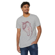 Urban SoulShine & co T-Shirt Soul Kiss Rose Horse Recycled Organic Tee