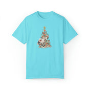 Urban SoulShine & co T-Shirt The Gift of A Horse Christmas Garment-Dyed T-shirt