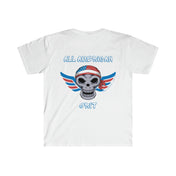 Urban SoulShine & co T-Shirt White / S All American Grit Soft Tee (unisex)