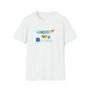 Urban SoulShine & co T-Shirt White / S CHAG SAMEACH! Hanukkah Soft Style Tee (Unisex)