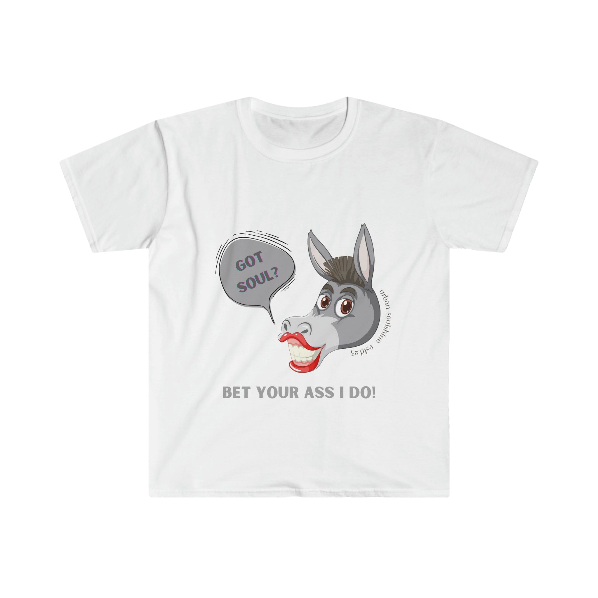 Urban SoulShine & co T-Shirt White / S Donkey Sarcasm T-shirt