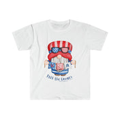 Urban SoulShine & co T-Shirt White / S FREE the GNOMES USA Soft Tee (unisex)