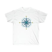 Urban SoulShine & co T-Shirt White / S Get Lost Compass Tee (unisex)