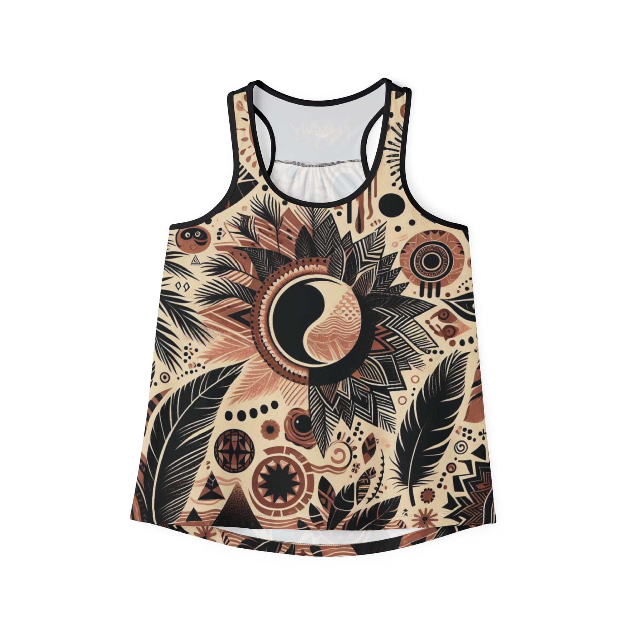 Urban SoulShine & co Tank Top Abstract Harmony Performance Racerback Tank