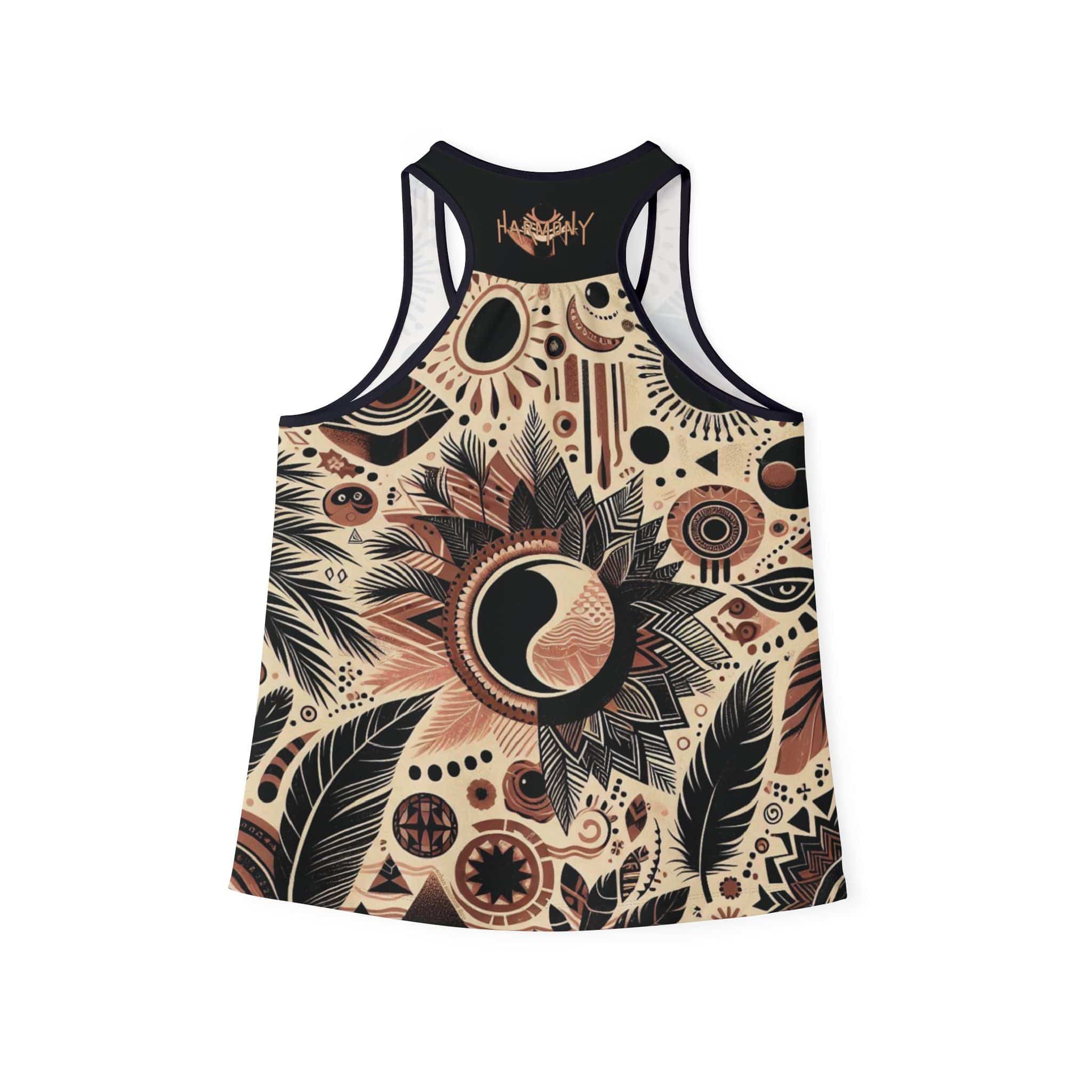 Urban SoulShine & co Tank Top Abstract Harmony Performance Racerback Tank