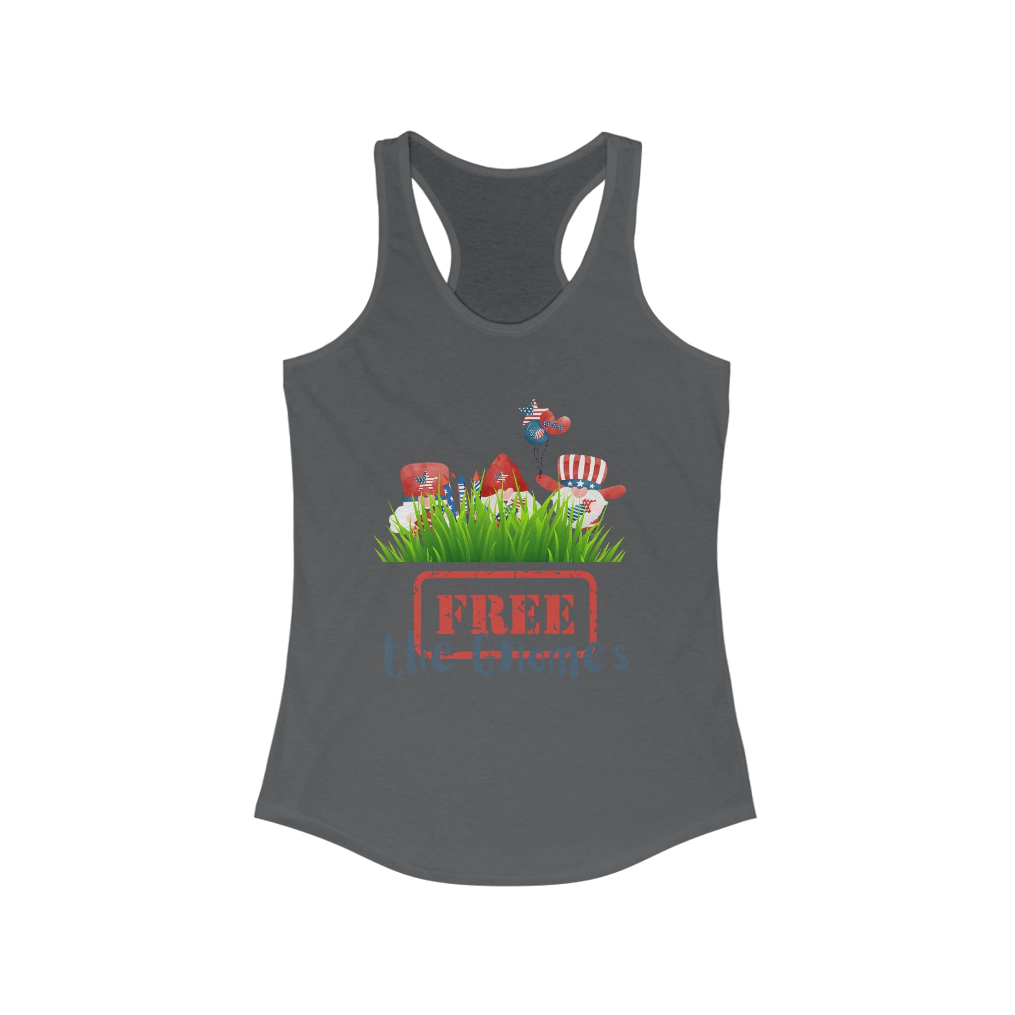 Urban SoulShine & co Tank Top S / Solid Dark Gray FREE the GNOMES Breakout Tank