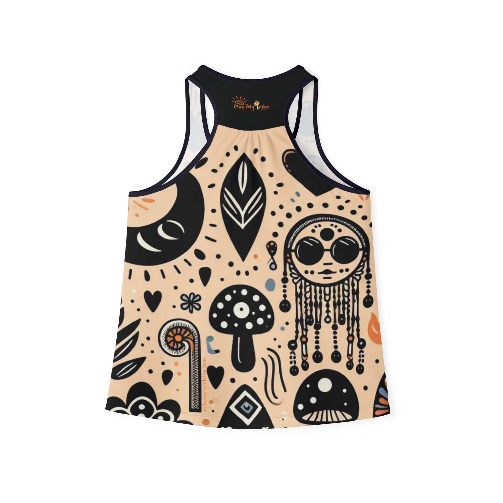 Urban SoulShine & co Tank Top The Tribal Effect Performance Racerback Tank