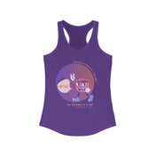 Urban SoulShine & co Tank Top XS / Solid Purple Rush Coffee Makes Me Tolerable Tank