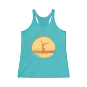 Urban SoulShine & co Tank Top XS / Tri-Blend Tahiti Blue Go Do That SUP/Yoga Tank