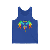 Urban SoulShine & co Tank Top XS / True Royal Love Wings Tank (unisex)