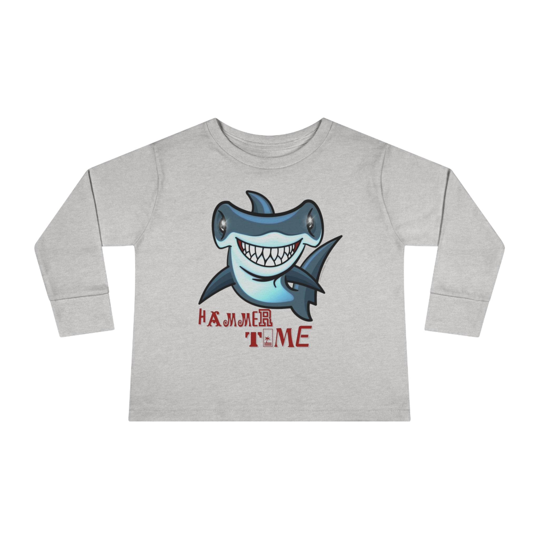 Urban SoulShine & co Toddler Long Sleeve Hammer Time Shark Long Sleeve Tee (Toddler)