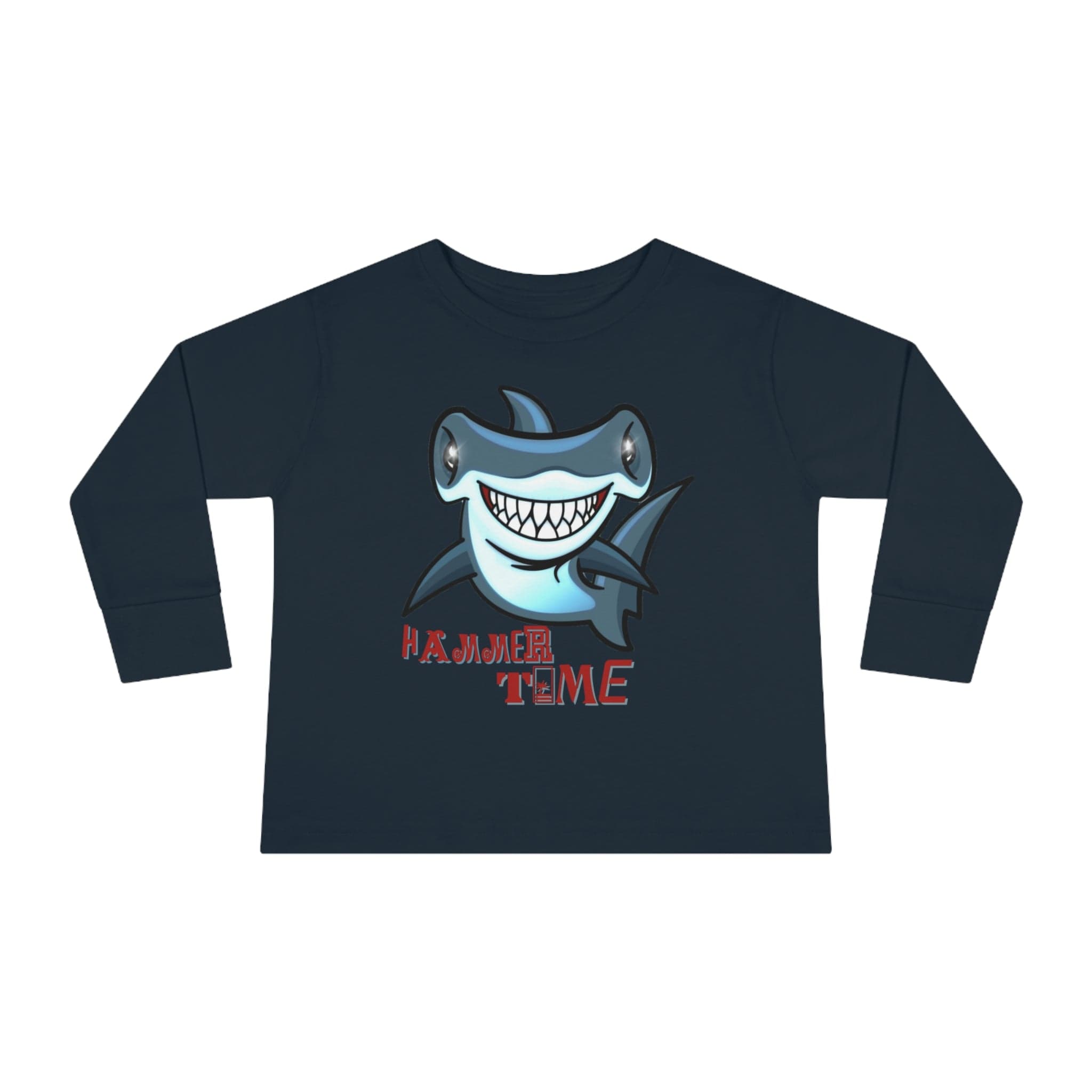 Urban SoulShine & co Toddler Long Sleeve Hammer Time Shark Long Sleeve Tee (Toddler)