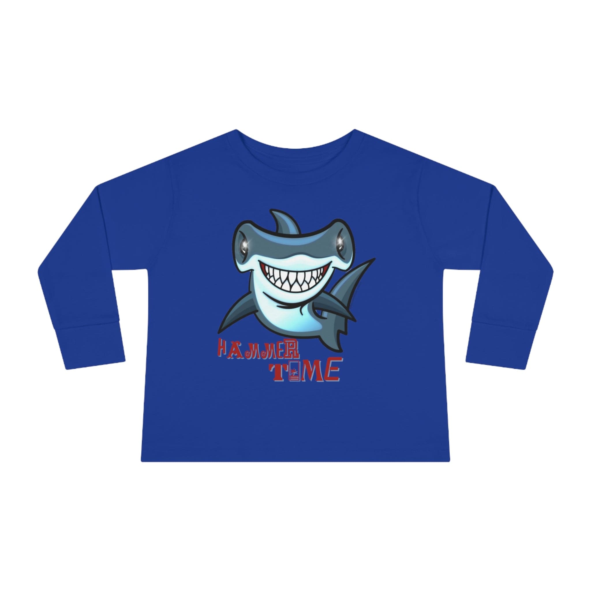 Urban SoulShine & co Toddler Long Sleeve Hammer Time Shark Long Sleeve Tee (Toddler)